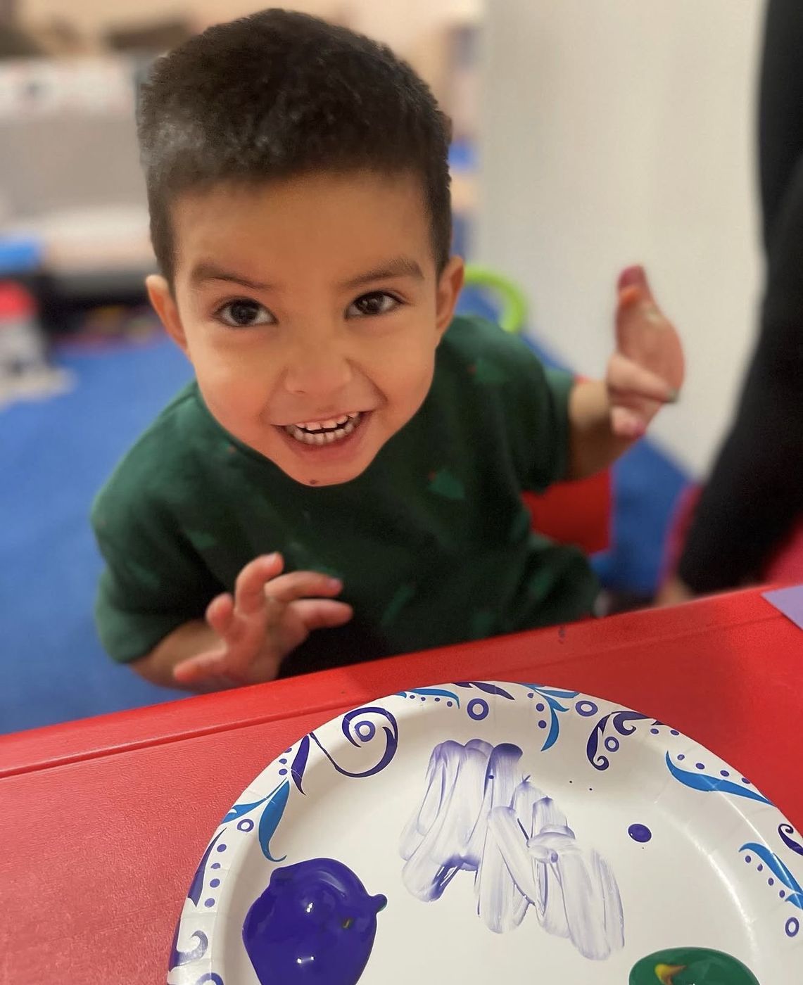 Art time at Happy Hearts
